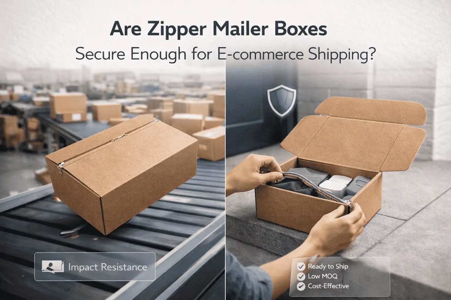 Are Zipper Mailer Boxes Secure Enough for E-commerce Shipping